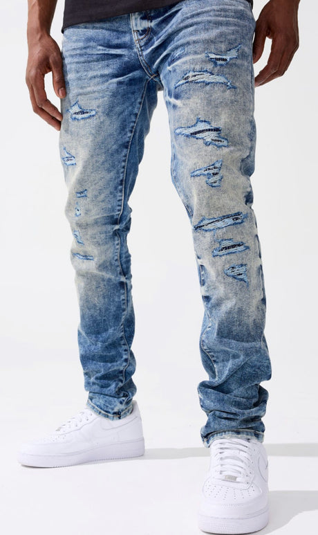 Jordan Craig - Jeans - Small Rips Sean - Desert Storm