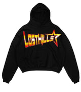 Lost Hills - Hoodie - Black - Yellow - Orange