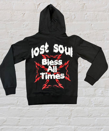 Lost Soul - Hoodie - Bless All Time - Black