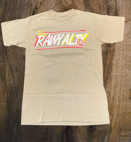 Rawyalty - T Shirt - Teddy Pockets - Cream