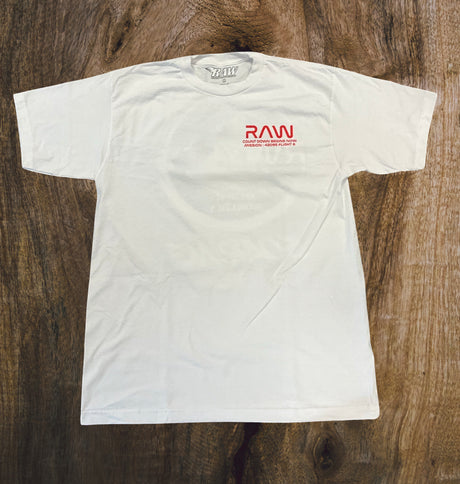 Rawyalty - T Shirt - Count Down - White