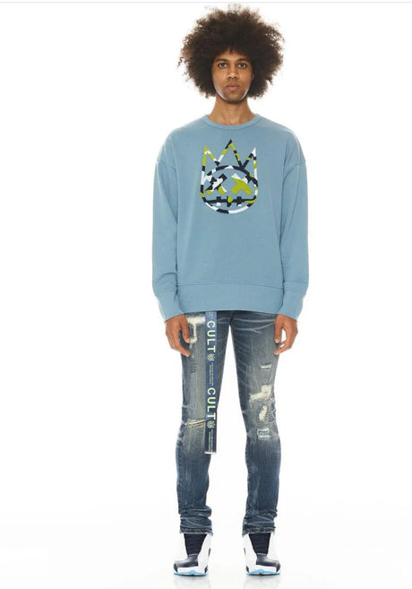 Cult - Sweater - Fleece - Blue Heaven