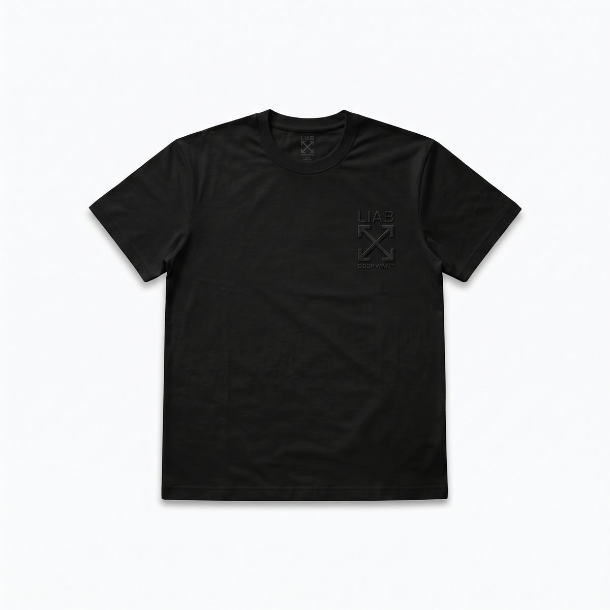 L/AB CO Off-White Clamp Arrows Chest Logo Slim Crew Undershirt 3Pack Multi Colors