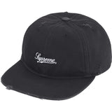 Supreme Distressed Script 6 Panel Hat Multi Colors
