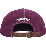 Supreme Distressed Script 6 Panel Hat Multi Colors