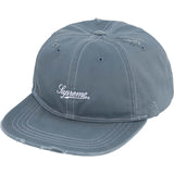 Supreme Distressed Script 6 Panel Hat Multi Colors