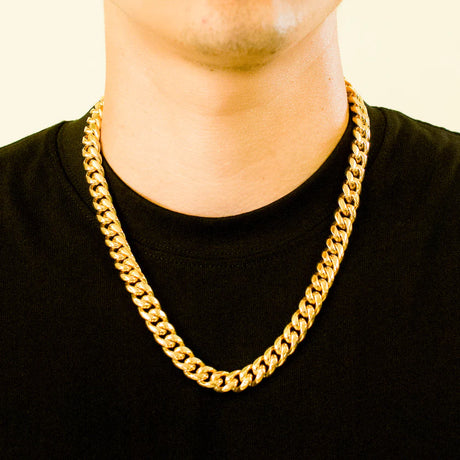 MIAMI CUBAN LINK 12MM GOLD