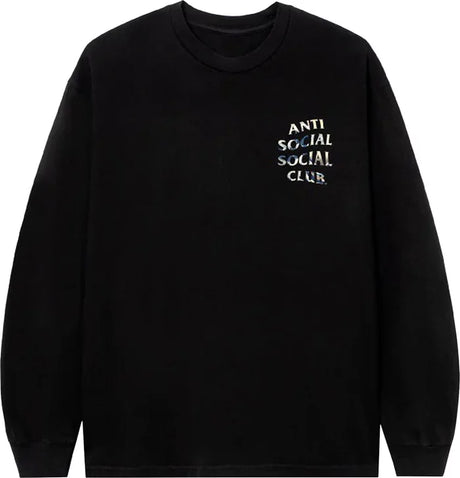 Anti Social - Shirt - Long Sleeve - Black