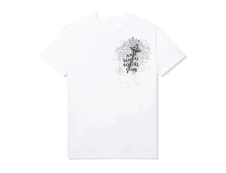 Anti Social - T Shirt - Anguish - White