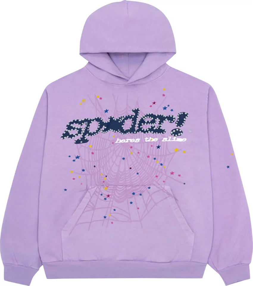 Spider - Hoodie - Purple