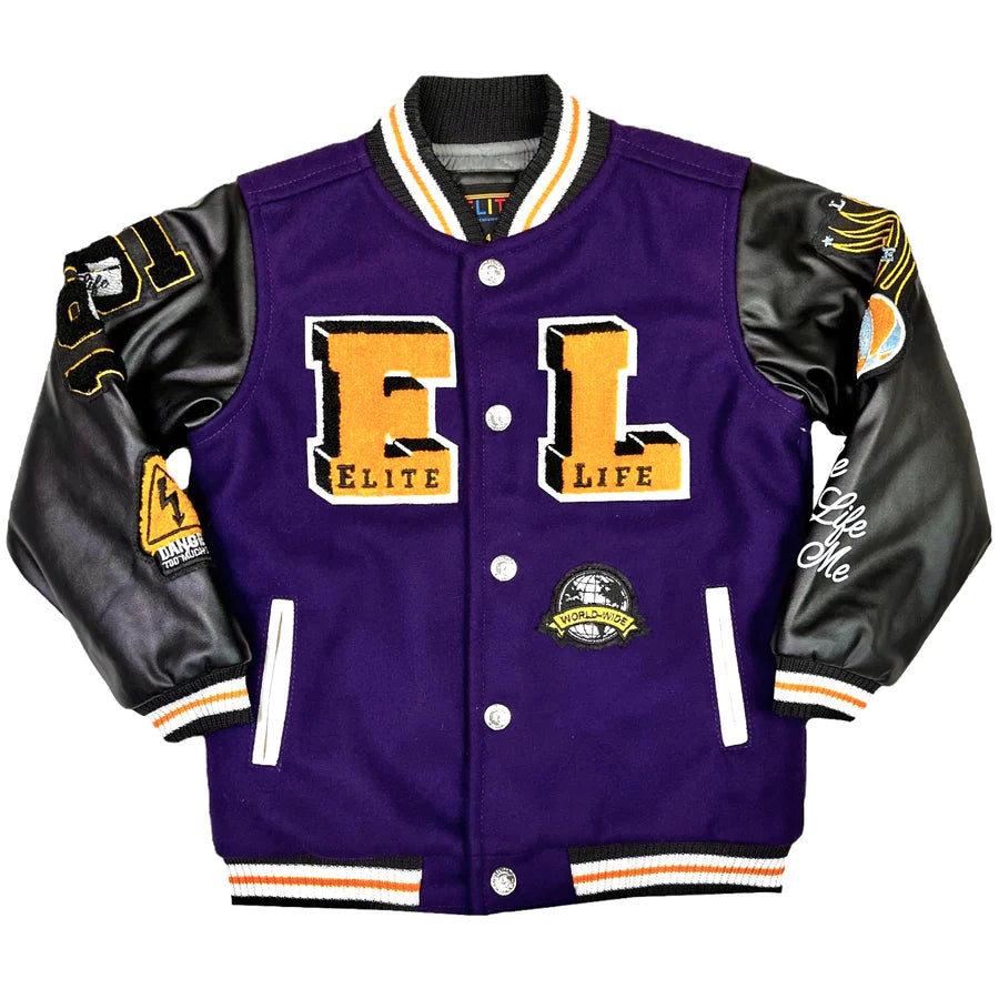 Kids top lakers jacket