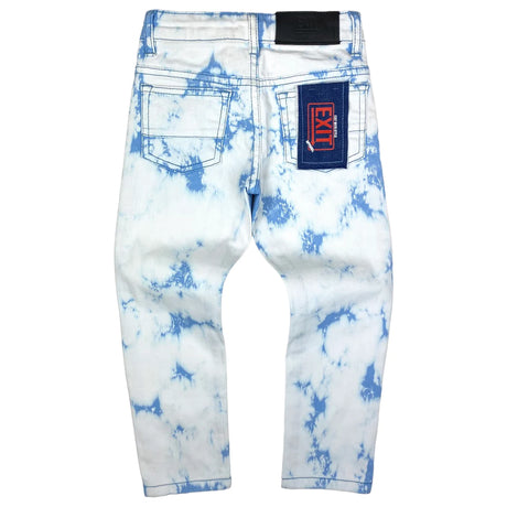 Exit Kids Jeans Washed Blue Fabric Texture