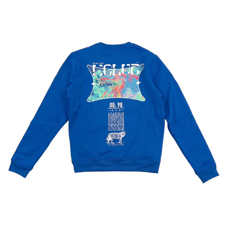 Undrtd - Kids Sweater - Wolve L/S - Royal
