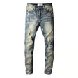 DNA - Jeans - Indigo - Blue Black Paint spot