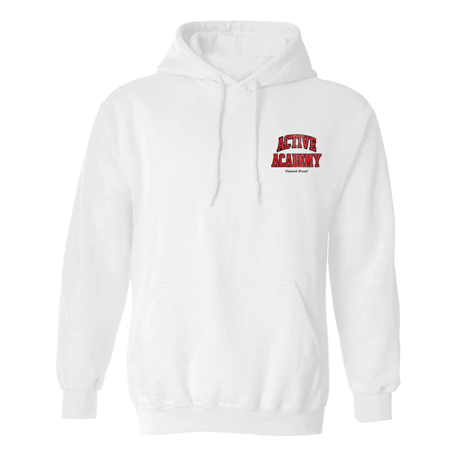Outrank - Hoodie - Active Academy - White