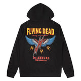 Roku Studio - Hoodie - Flying Dead - Black / Yellow