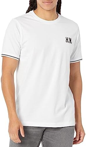 Psycho Bunny - T-Shirt - Twin Logo - White