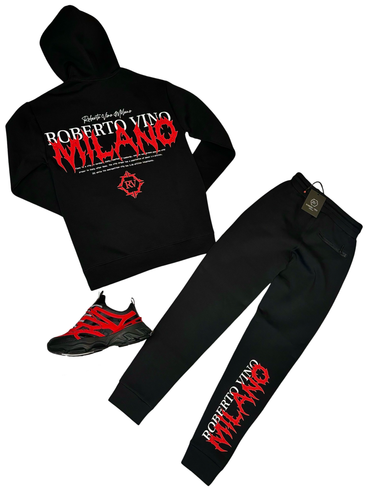 ROBERTO VINO MILANO JOGGER FLEECE SET DripNationIL