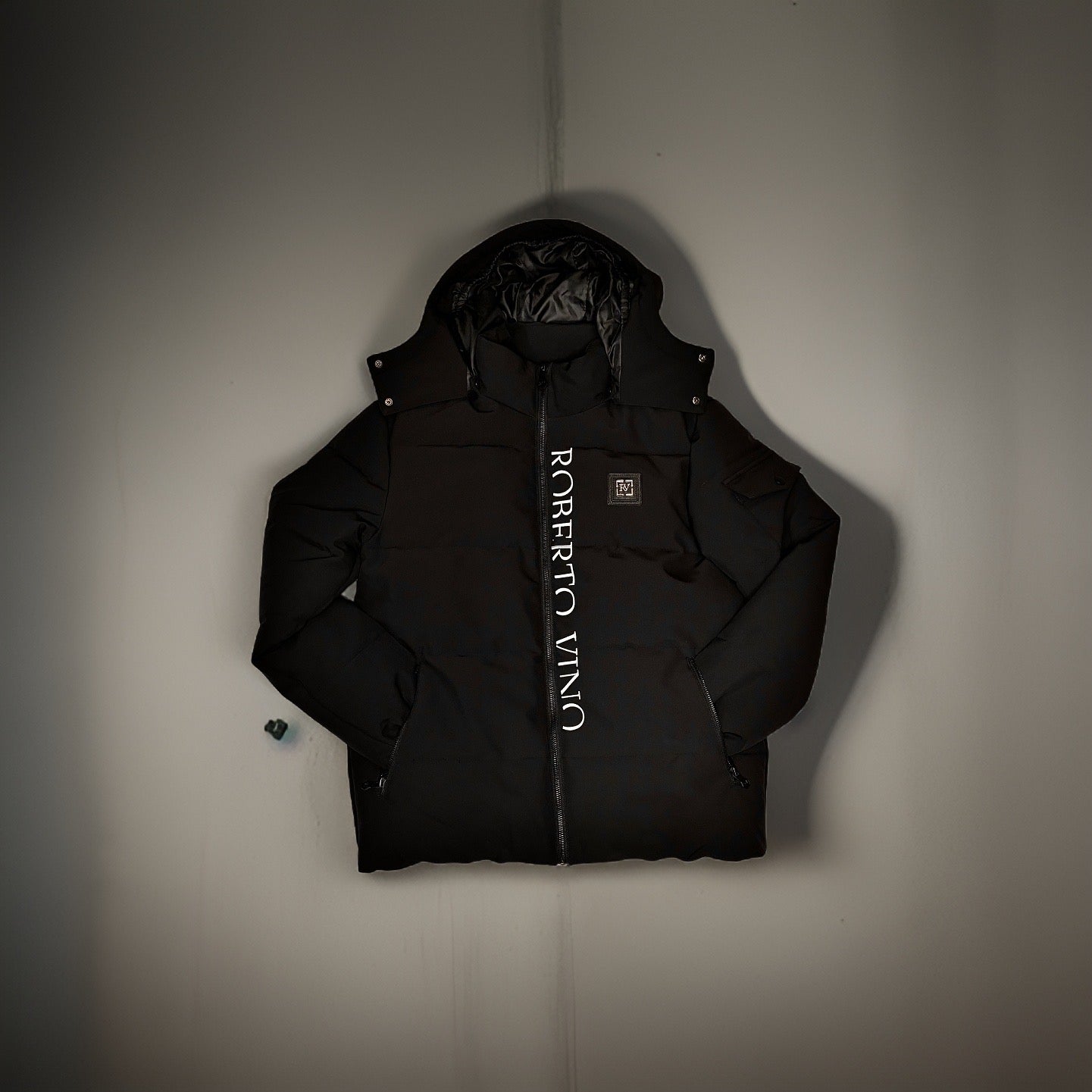 Buy Roberto Vino Milano Black Coat | Dripnation IL