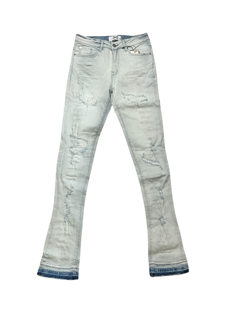 DNA - Stacked Jeans - DNA Worldwide - Ice Blue / Navy