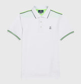 Psycho Bunny Sport Men's White Olex Performance Polo Shirt