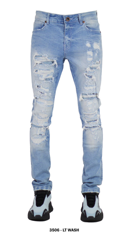 Rip N Repair - Light Blue Jeans for Men
