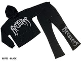 Focus Reckless Stud Stacked sweatpants Multi-Colors (Pants Only)