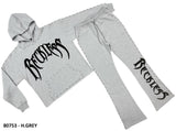 Focus Reckless Stud Stacked sweatpants Multi-Colors (Pants Only)