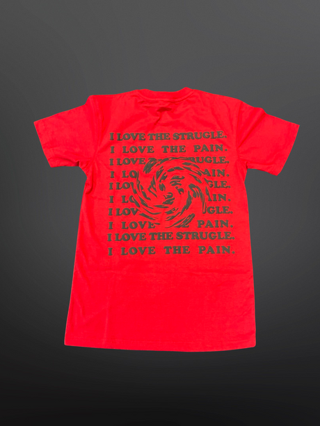 Retro Label - T Shirt - If you Are Not Hurting - Red / Black