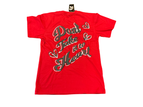 Retro Label - T Shirt - Just Business - Red / White