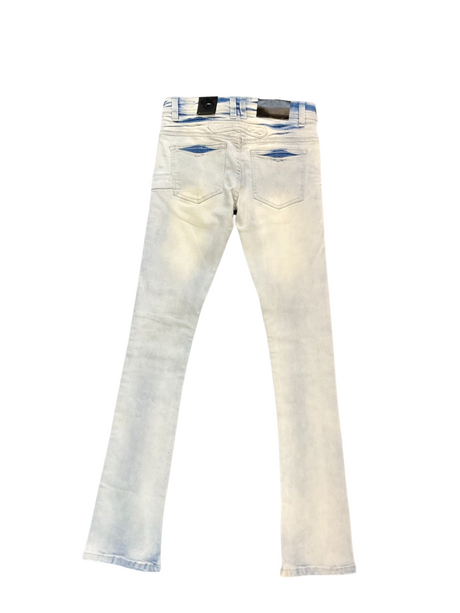 Elite- Jeans - Stacked - Light Blue