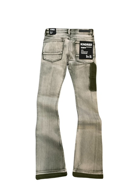 Kindred Jeans - Carpenter Stacked - Olive
