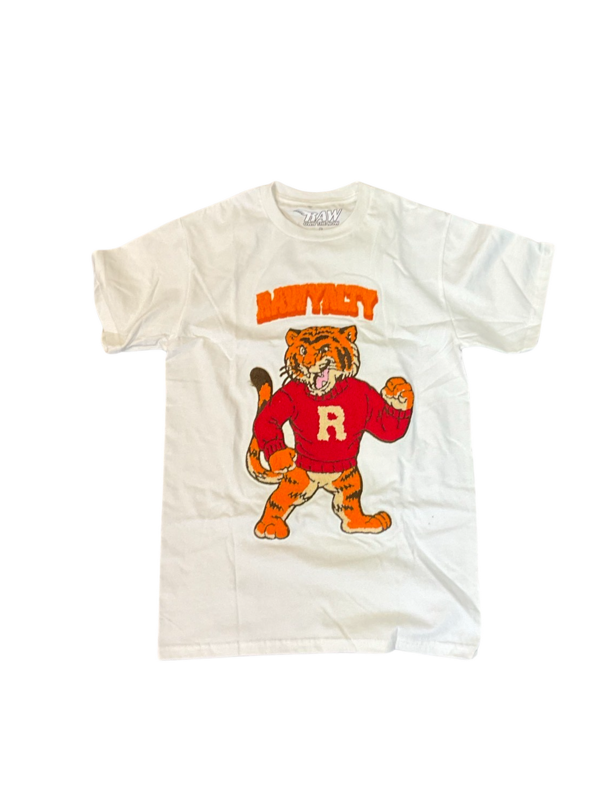 Rawyalty - T Shirt - Tiger - Cream