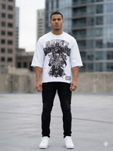 Undrtd Saint Club Global Rhinestone 3/4 Sleeve Legacy Prem T-Shirt Multi Colors