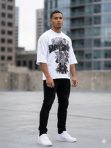 Undrtd Saint Club Global Rhinestone 3/4 Sleeve Legacy Prem T-Shirt Multi Colors