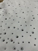 Undrtd Throu The Smoke Rhinestone 3/4 Sleeve Legacy Prem T-Shirt Multi Colors