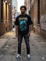 Rare Common Madness Rhinestone T-Shirt Multi Colors