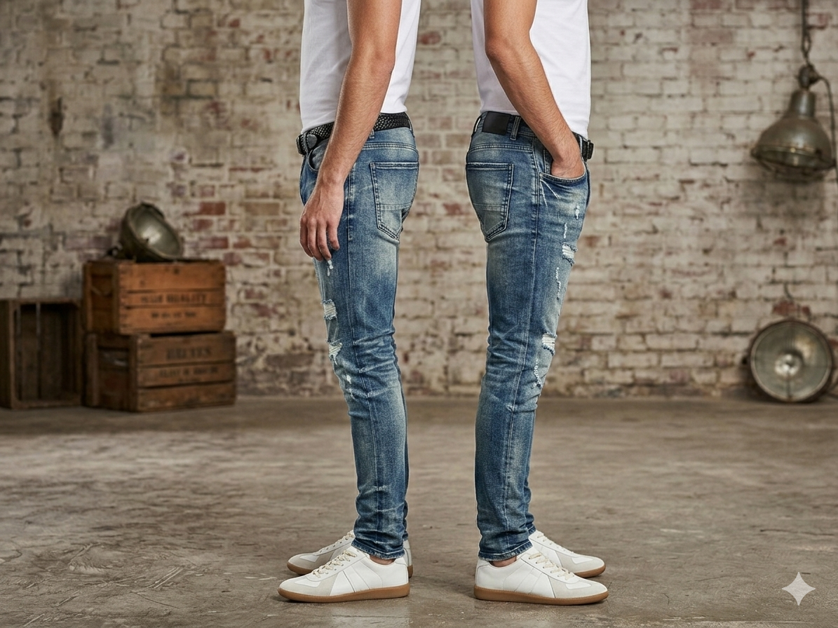Supply Jawad Skinny Medium Wash Blue