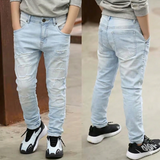 Focus Kids Rip & Repair Slim Fit Jeans Multi Colors