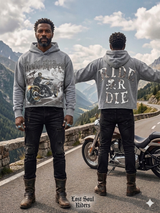 Focus Hell Rider Garment Dye Rhinestones Cropped Hoodie Multi Colors