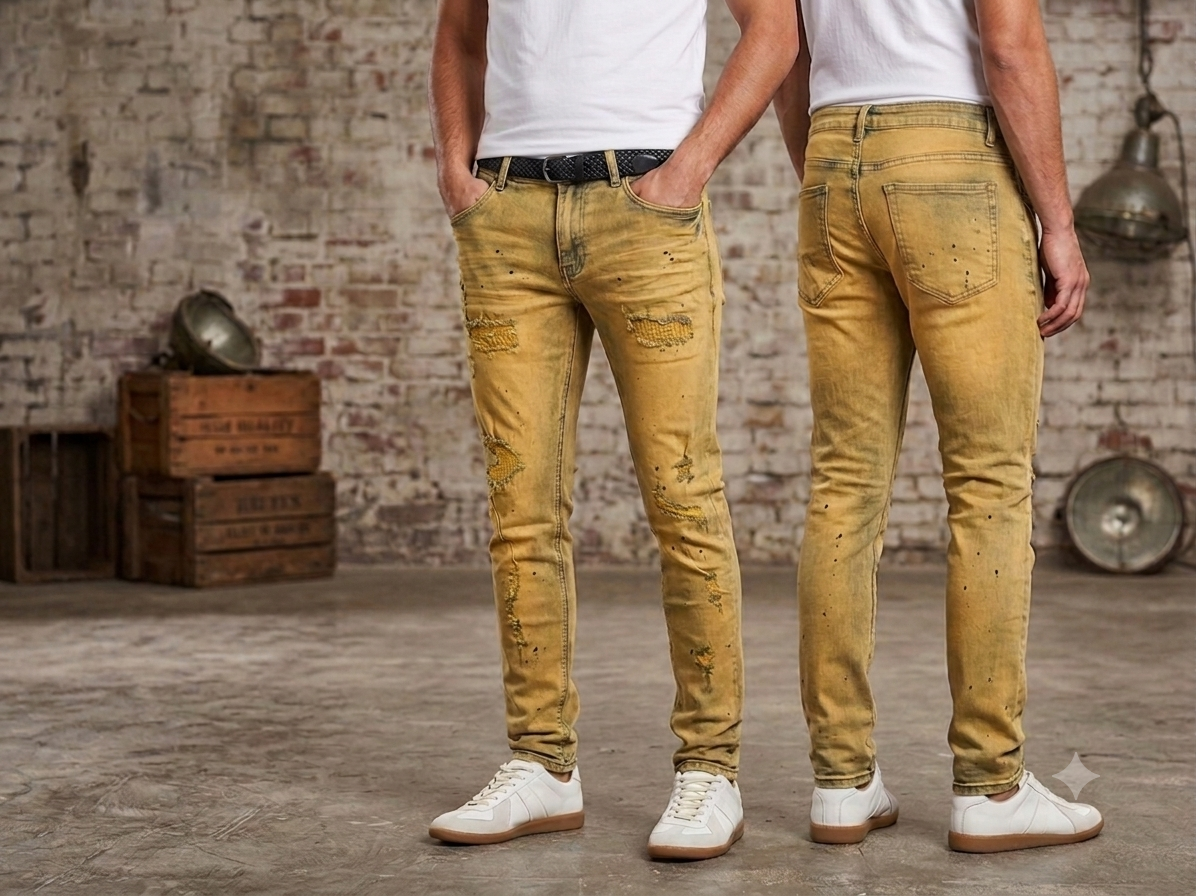 Lost Soul - Jeans - Vintage Black Paint