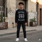 Forty Fear Non Crewneck Fleece Sweatshirt Multi Colors
