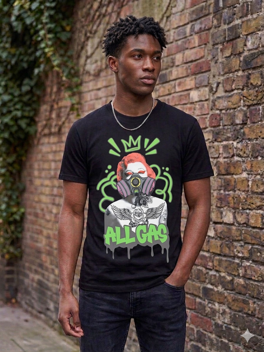 Wedding Cake - T Shirt - All Gas - Black