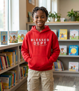 DISASTER KIDS BLESSED DEPARTMENT HOODIE MULTI COLORS