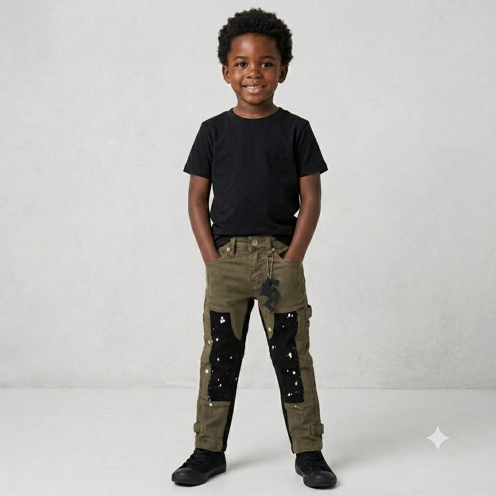 ELITE KIDS STRAIGHT JEANS MULTI COLORS