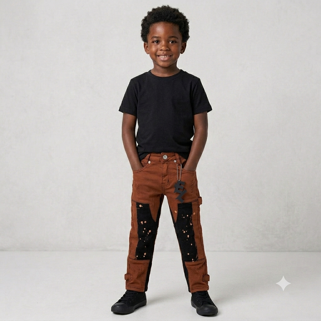 ELITE KIDS STRAIGHT JEANS MULTI COLORS