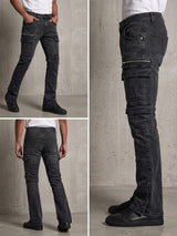 Pj Mark Stone Wash Cargo Pants Multi Colors