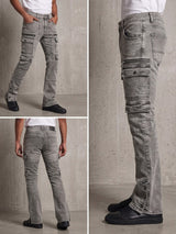Pj Mark Stone Wash Cargo Pants Multi Colors