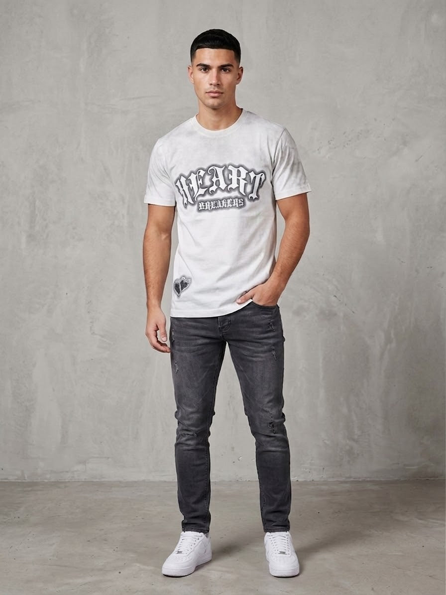 Denim City Heart Breaker T-Shirt Multi Colors