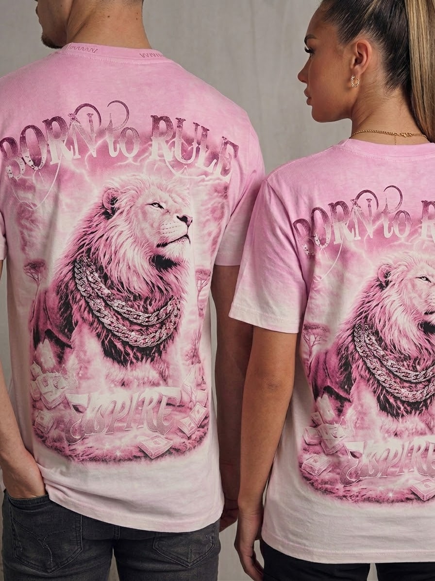 Denim City Royalty T-Shirt Pink